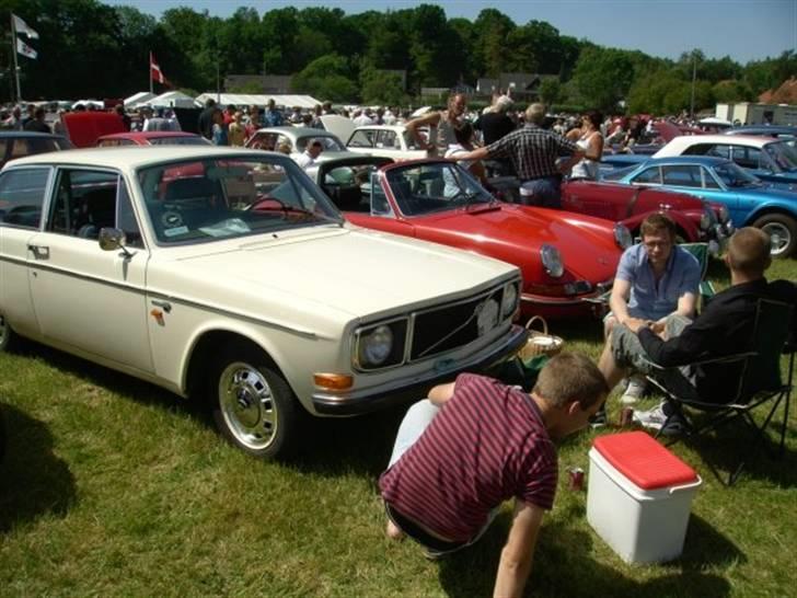 Volvo 142 DL - Til oldtimer træf i Gråsten billede 2