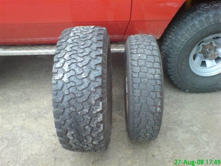 Toyota Landcruiser Lj70 (solgt) - og lige en forskel på dækkene billede 7