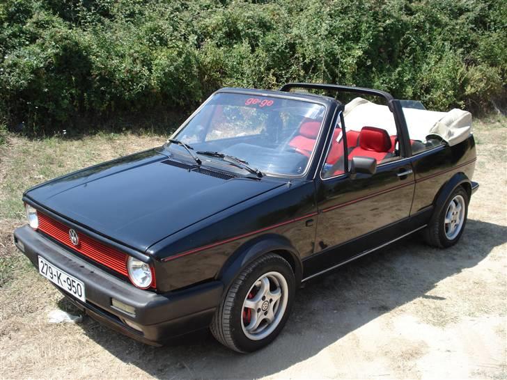 VW Golf 1 Cabrio Karmann billede 13