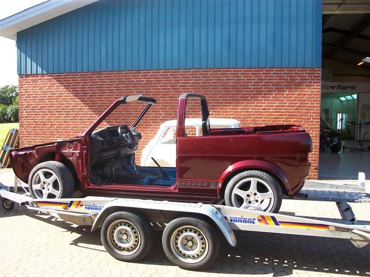 VW Golf I Cabriolet - efter en gang lak så er det kun en vej vist. billede 20