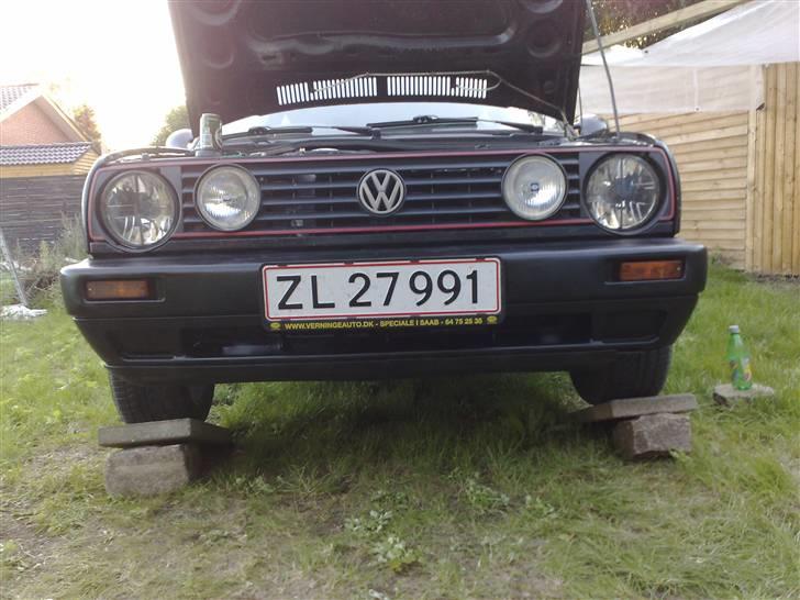 VW Golf II (SOLGT) - Ny G60 kofanger billede 11