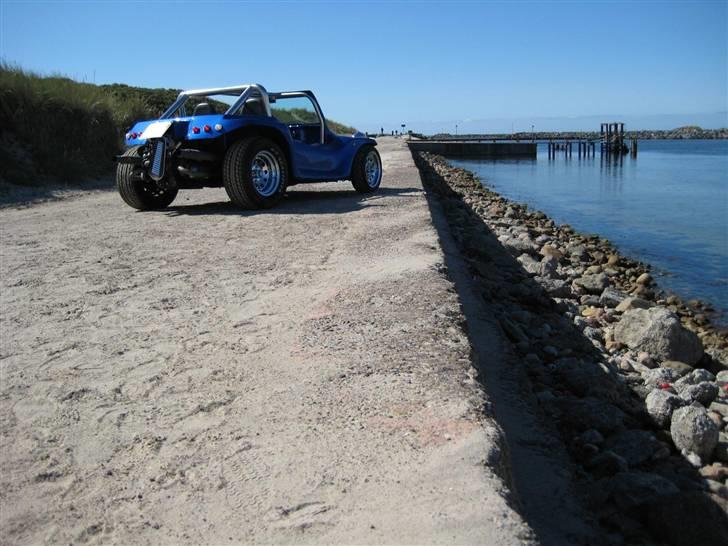 VW Beach Buggy - vesterhavet ved hvide sande indsejling billede 16