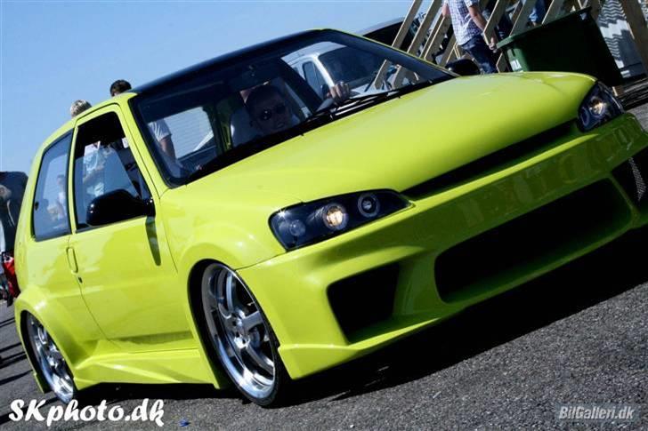 Peugeot 106 Widebody - Solgt - DFB, Tak til Skphoto.dk for billedet. billede 2