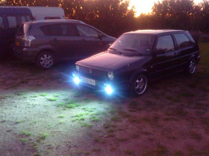 VW Golf 2 GTI SOLGT - Xexon 8000 K i tågelygter billede 13