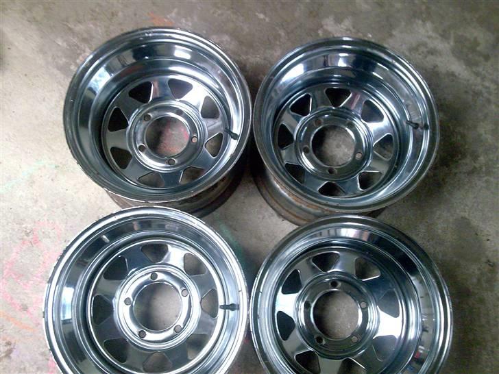 Jeep CJ 7 *solgt* - 10x15" us crom, det dur.... billede 7