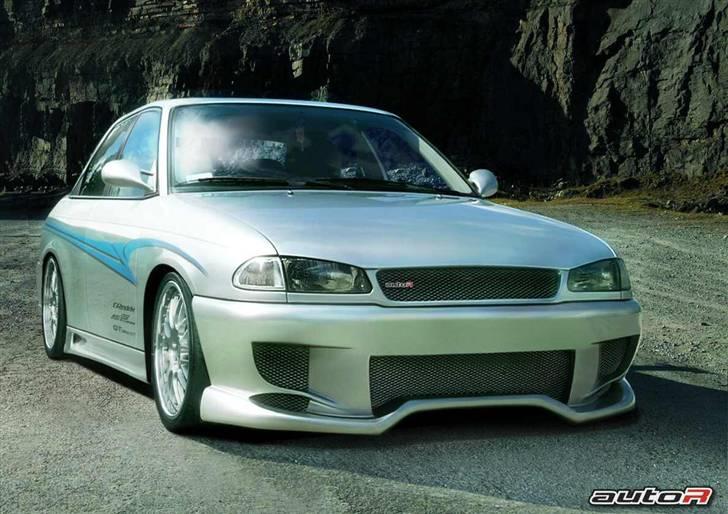 Opel Astra F har den ikke mere  - den kofanger har jeg bestil billede 19