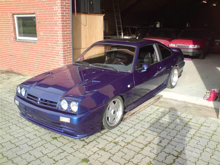 Opel Manta B 2.2 8v ( Byttet ) - Så kom den lige ud og trække lidt frisk luft.. billede 4