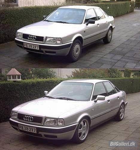 Audi 80 (B4) SOLGT - Nu blev den sænket billede 8