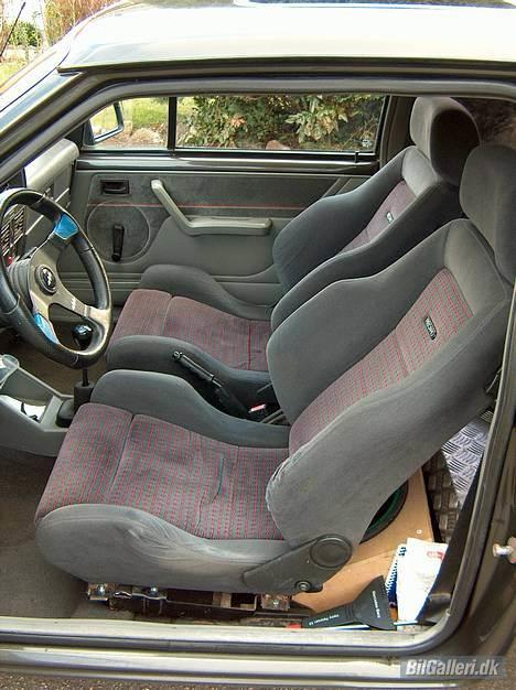 Opel Corsa A GSI.. SOLGT..!! - mine nye stole. billede 2