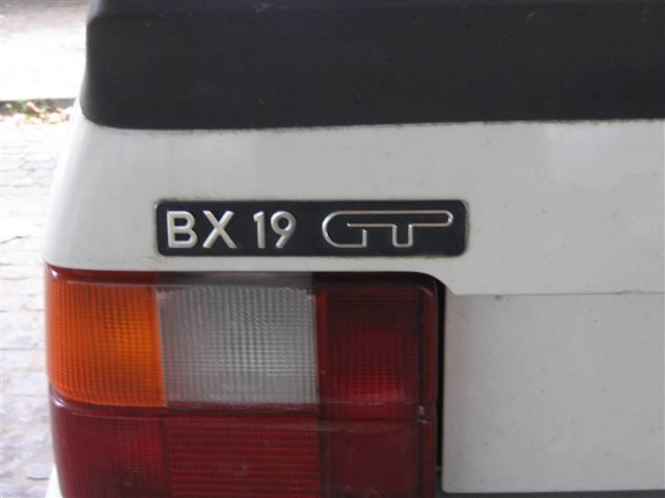 Citroën BX 19 GT - Et sjældent skilt. billede 5