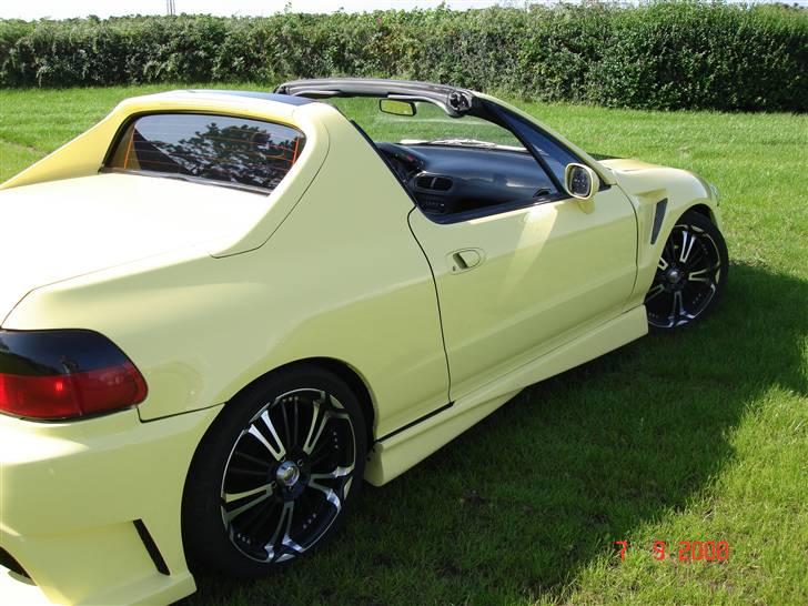 Honda Del Sol 1.6 V-Tec (Solgt) billede 7
