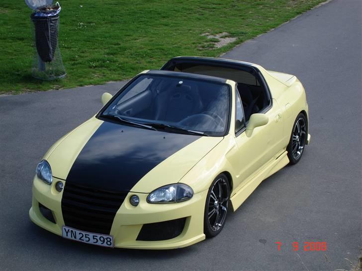 Honda Del Sol 1.6 V-Tec (Solgt) billede 9