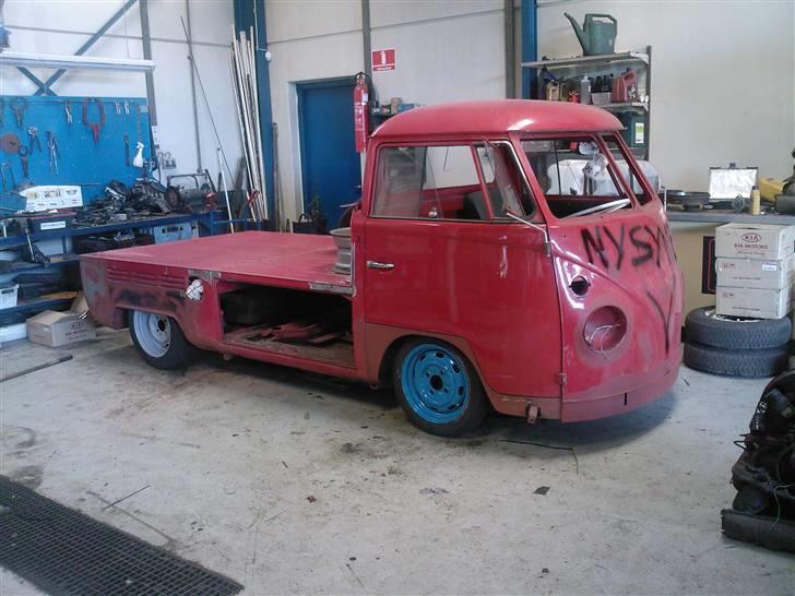 VW Pick up 261 - en lille ide om hvilken højde den ender i. billede 3