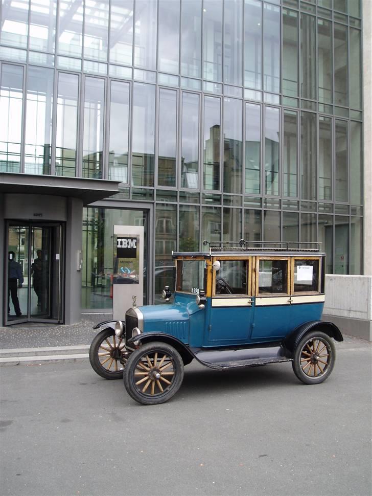 Ford Model T - På arbejde på Lyngbyvej billede 5