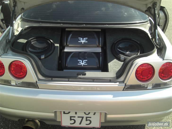 Nissan Skyline ECR33 "Solgt" - Anlæget som jeg byggede blev taget ud pga for meget vægt! billede 10