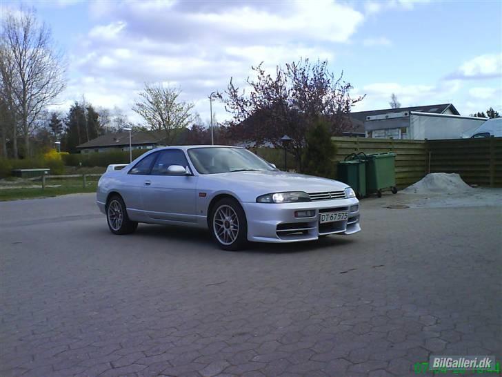 Nissan Skyline ECR33 "Solgt" - Kun monteret forkofanger her. Få dage efter at jeg fik den. billede 11