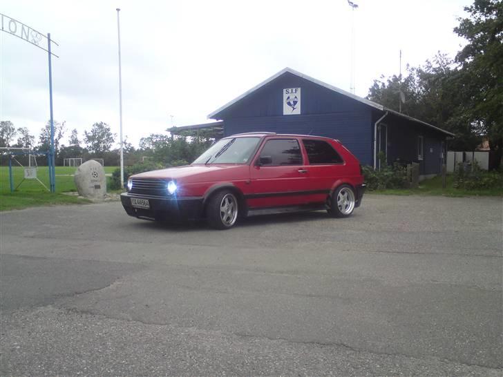 VW Golf 2 total skadet billede 10