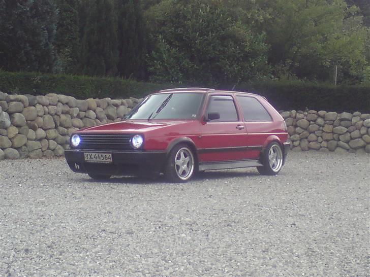 VW Golf 2 total skadet billede 16