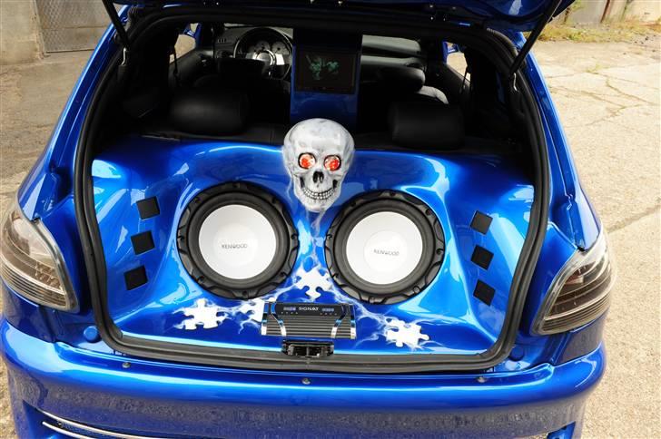 Peugeot 206 Skull - SOLGT - Ny lakering :-) billede 8