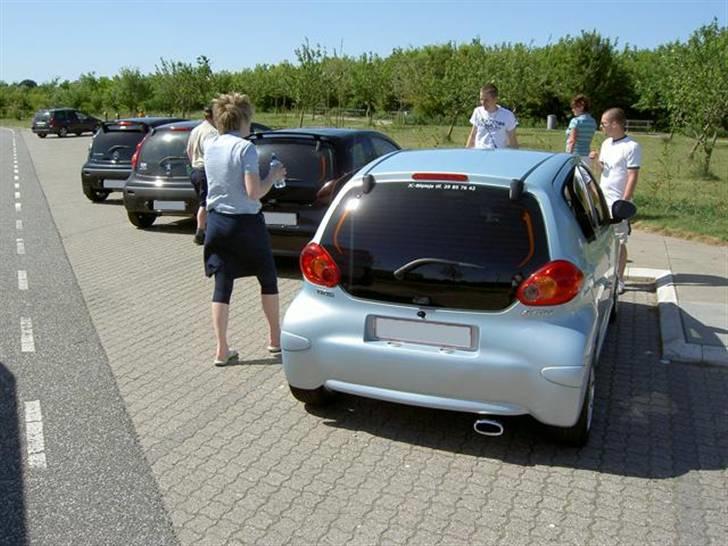 Toyota Aygo + - på vej til Citybugowner træf på fyn. billede 11