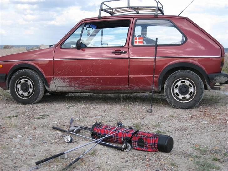 VW Golf 1 1.6gtd TIL SALG - Streetgolf på Holmen sammen med drengene! billede 2