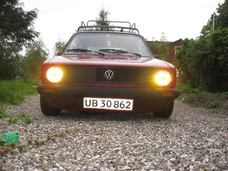 VW Golf 1 1.6gtd TIL SALG - Så kom der kryds i:-) billede 4
