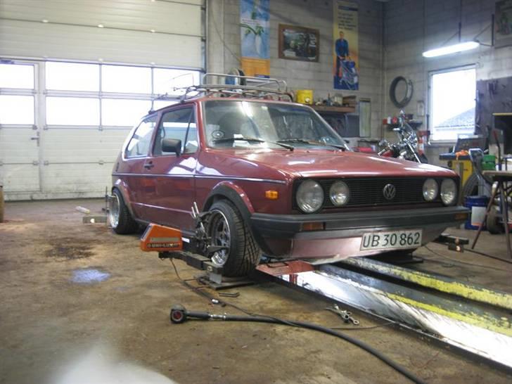 VW Golf 1 1.6gtd TIL SALG - Sporingen ordens hos Kyse smedje:-) af Kyse selv! billede 11