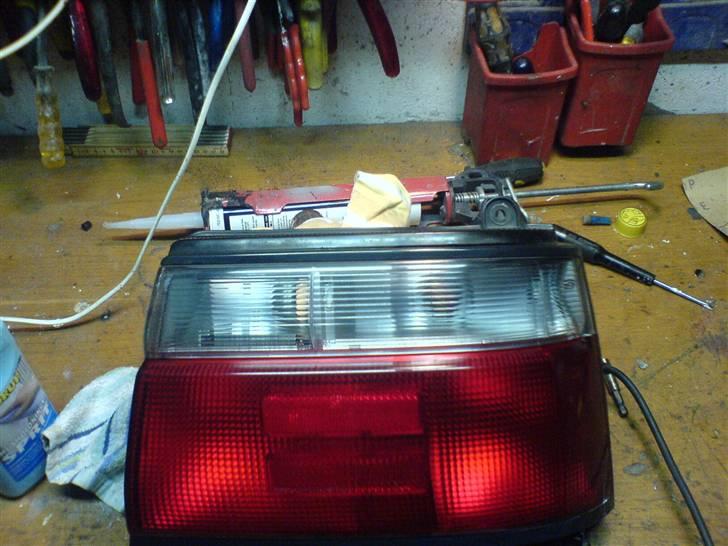 Toyota corolla Solgt! - hjemme lavet lygter billede 20