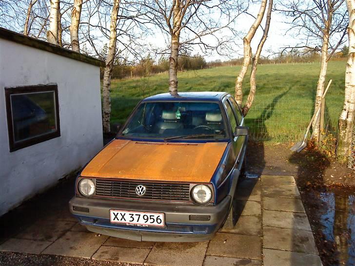 VW Golf 2 GTi Solgt - Rusty Hood :D billede 1