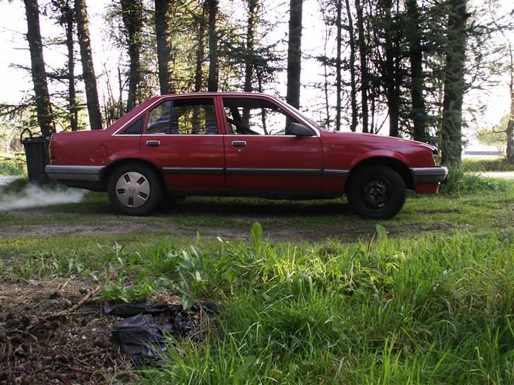 Opel Rekord E2 - Efter montering af nye org fjedere.. Føj den blev HØJ. Se i forhlod til billede 5.. billede 16