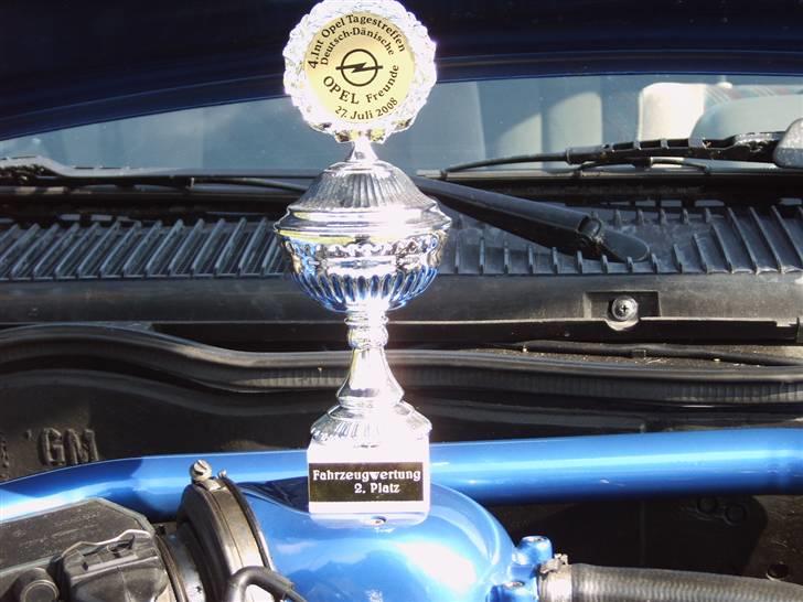 Opel Kadett GSI Cabrio SOLGT. - 2 plads for den fineste cabrio til Deutsch-Dänische Opeltræf d.27 Juli 2008 billede 8