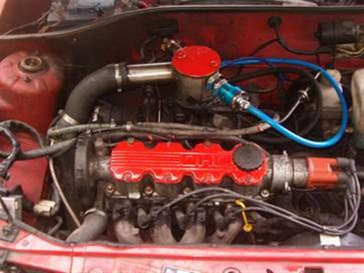 Opel corsa A 1.2 (solgt) - motor inden turbo bliv taget af billede 4