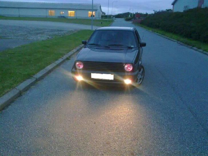 VW golf 2 R.I.P - så virkede tågelygter sku :) billede 15