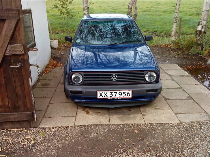 VW Golf 2 GTi Solgt - GTi Front med rød kant billede 15