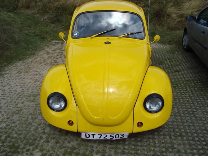 VW Bobbel solgt - Uhh glæder mig til den første tur i den.  billede 1