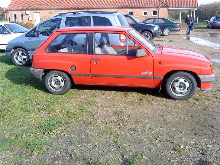 Opel corsa A 1.2 (solgt) - sådAn er den ud da jeg købte den billede 5