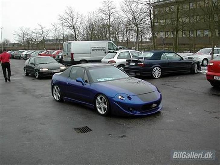 Honda  CRX Del sol.     Solgt.. - Første billed jeg fik taget efter ombygning.(2003) billede 4