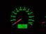 Mitsubishi Colt super - lige speedo... fordi det er vådt vejr er det ikke blevet med billede af topfarten endnu....