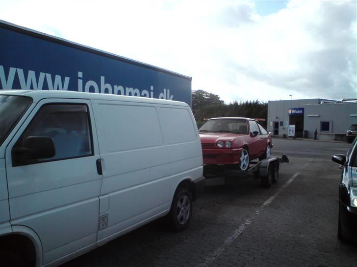 Opel Manta B 1,8S byttet væk  - da vi hentede den  billede 2