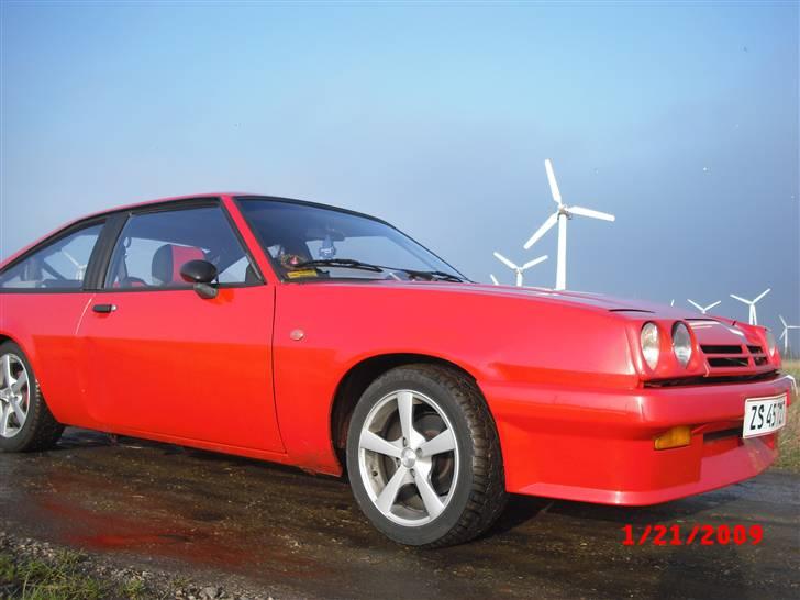 Opel Manta B 1,8S byttet væk  - så dan ser den ud med vinter fælge  billede 3