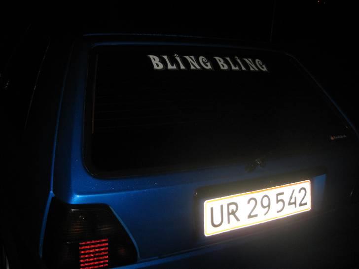 VW golf 2 - Klistermærke i bag billede 5