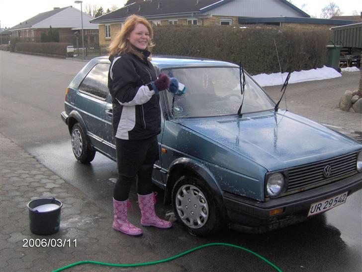 VW golf 2 - For 2 år siden, lige der jeg købte den billede 14