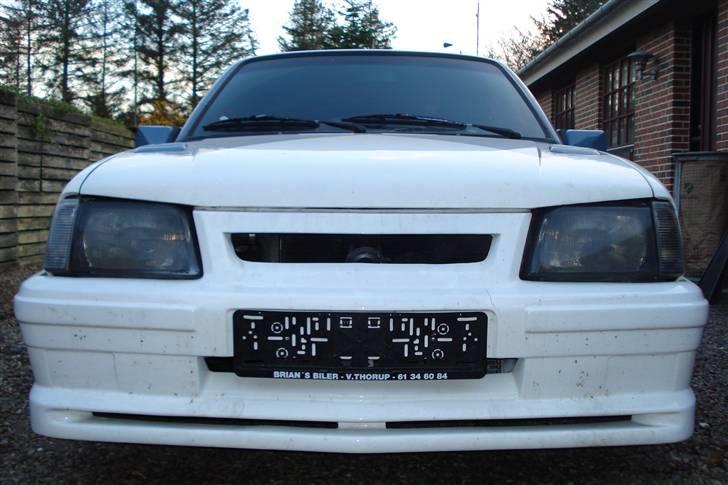 Opel Ascona C-CC Vinterbil. - Mattic Front & sorte lygter.. billede 1