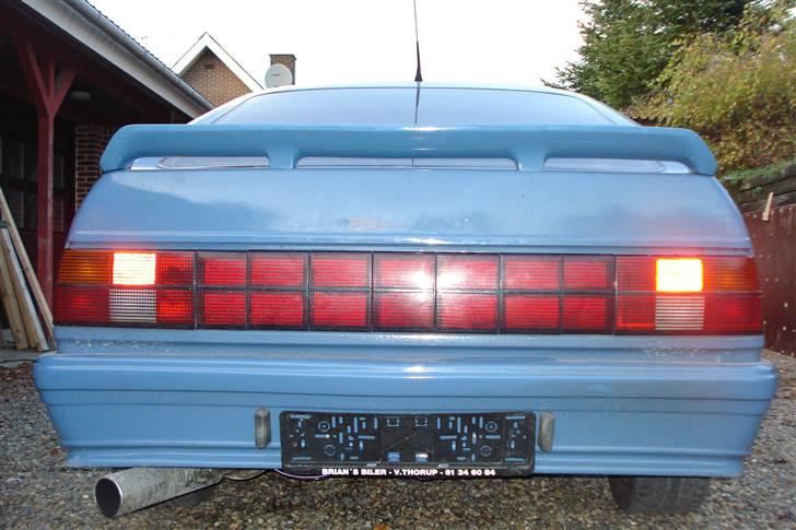 Opel Ascona C-CC Vinterbil. - Clean bagklap og de lidt specielle baglygter.. billede 7