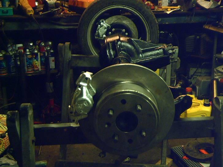 Opel Ascona b - Mit nye bagtøj med skivebremser og spær. billede 15