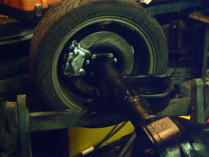 Opel Ascona b - Mit nye bagtøj med skivebremser og spær. billede 16