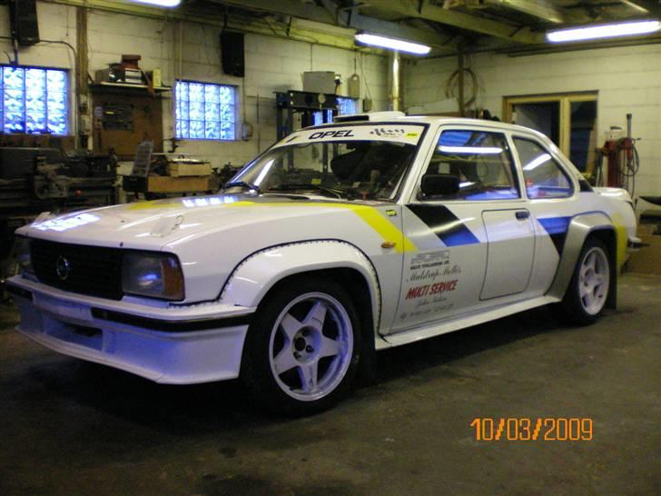 Opel Ascona Rally Bil billede 10