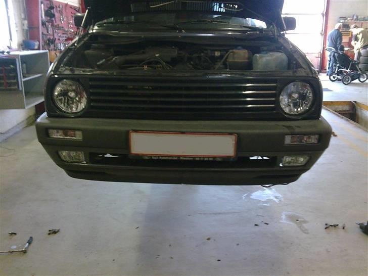 VW golf 2 R.I.P - lige fået sat lygter på. de dælme dejlig! billede 17