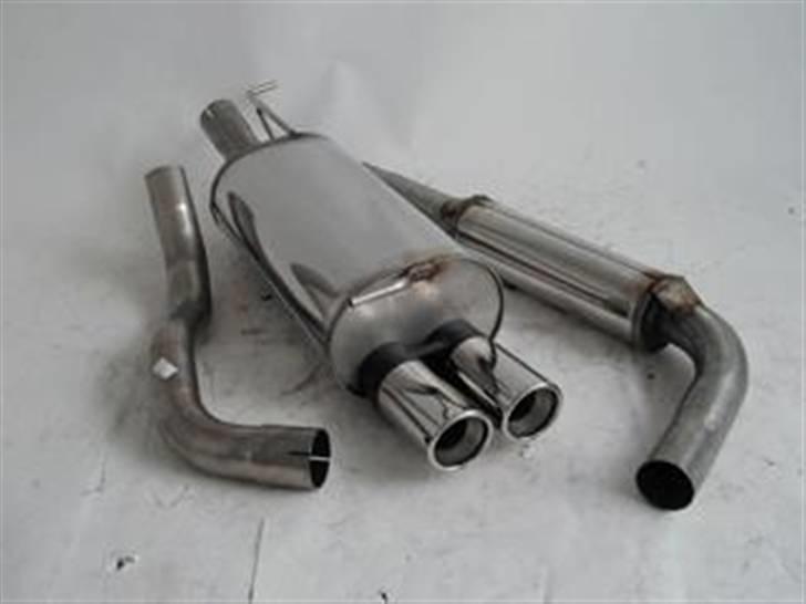 VW Golf 4 GTi 1.8 Turbo - Den nye rustfri Gruppe A udstødning, som kom på i julen 2008. 2,5tomme med homemade afgang.. Dvs ikke med V6 afgange. billede 18