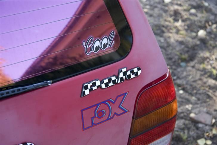 VW Polo 1,3 ShitFox *solgt* - Lidt racingflag folie lir... billede 5